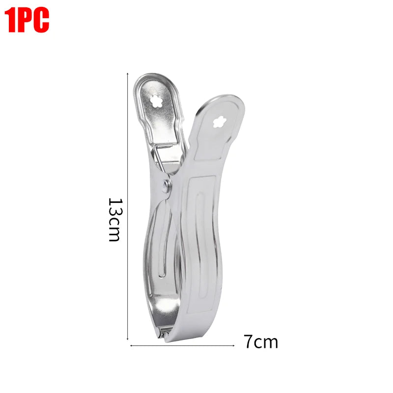 Pinces à linge inox grande taille — 5,5 cm, 9 cm ou 13 cm