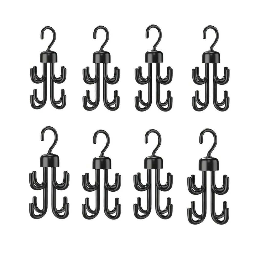 Cintres crochet rotatif multifonction – sacs et vêtements armoire