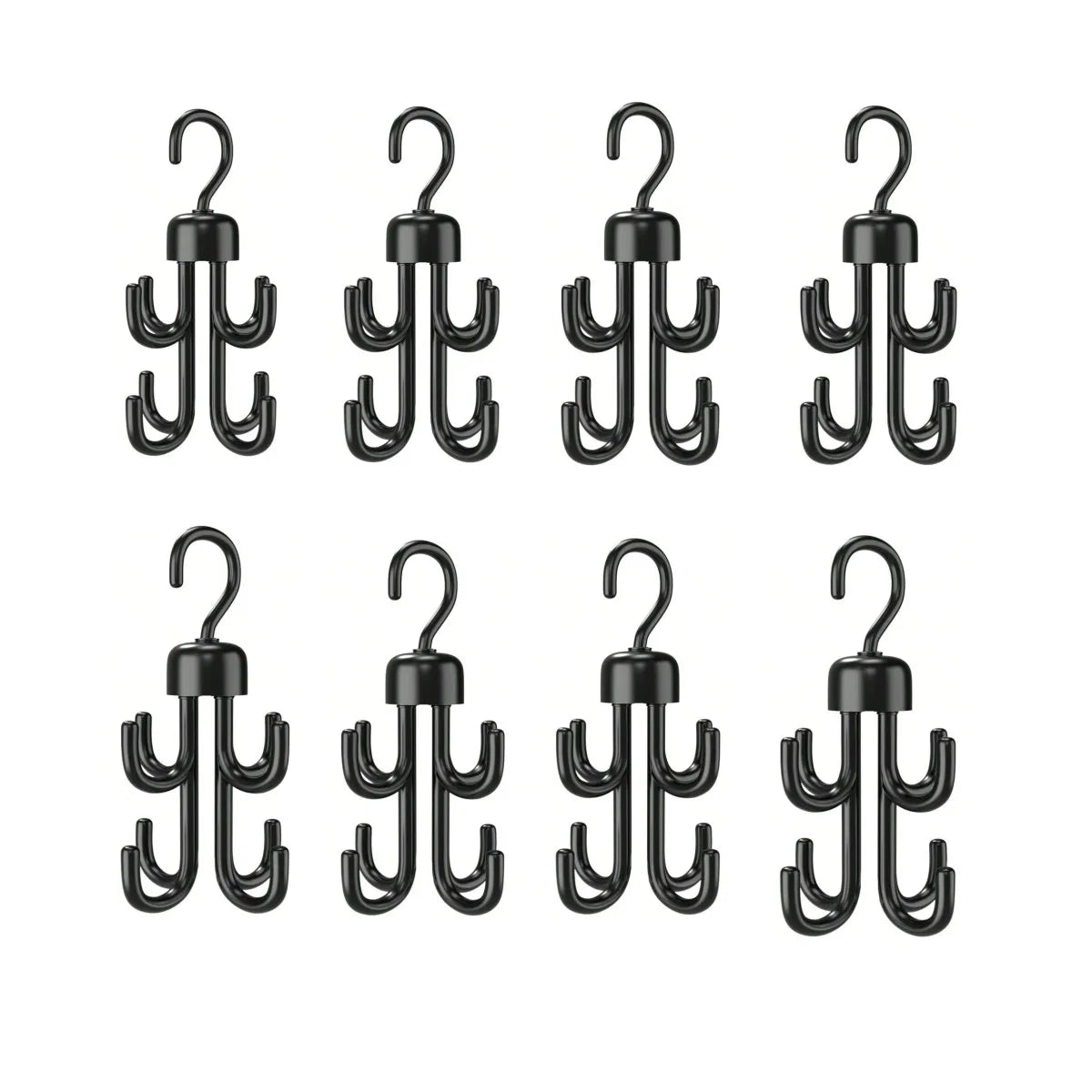 Cintres crochet rotatif multifonction – sacs et vêtements armoire