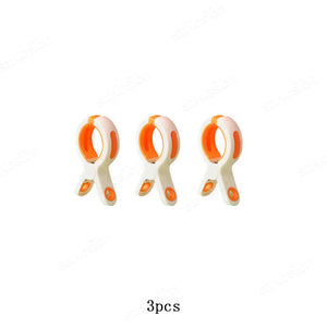 Grandes pinces à linge plastique XXL ouverture 7,7 cm — lot de 3 ou 6