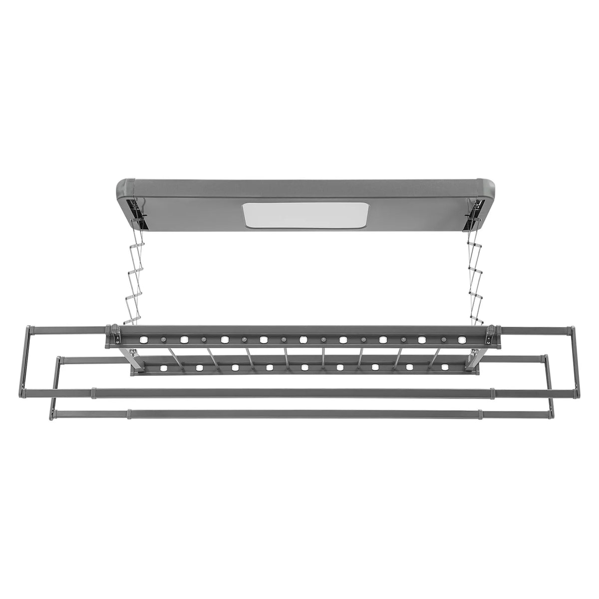 Étendoir plafond motorisé LED – descente télécommandé