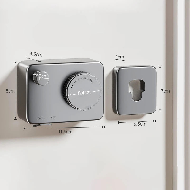 Corde à linge compacte murale – rétractable simple fil