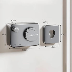 Corde à linge compacte murale – rétractable simple fil