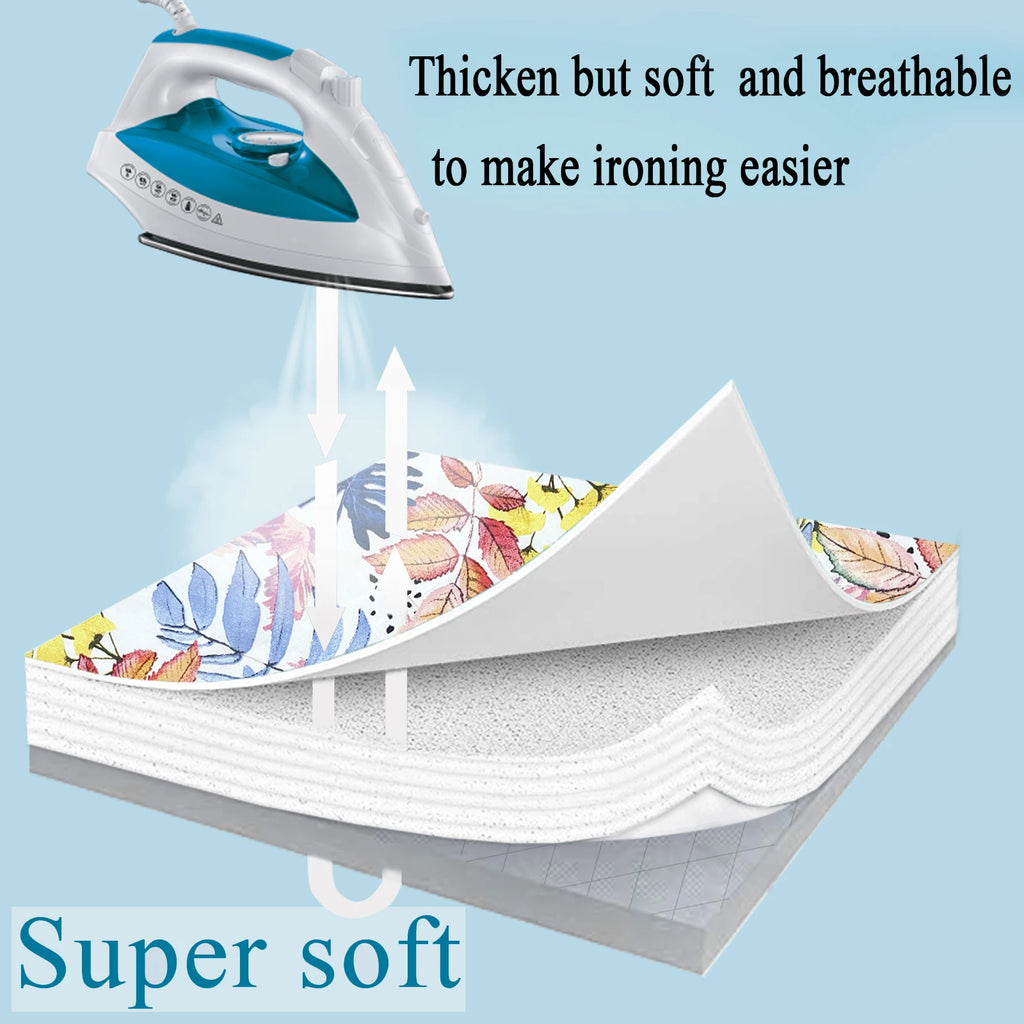 120x40,130x50,140x50 Ironing Board Cover Full Size Scorch Padding Cover,Heavy-Duty Thick Polyester Fabric,Laundry Room Accessory