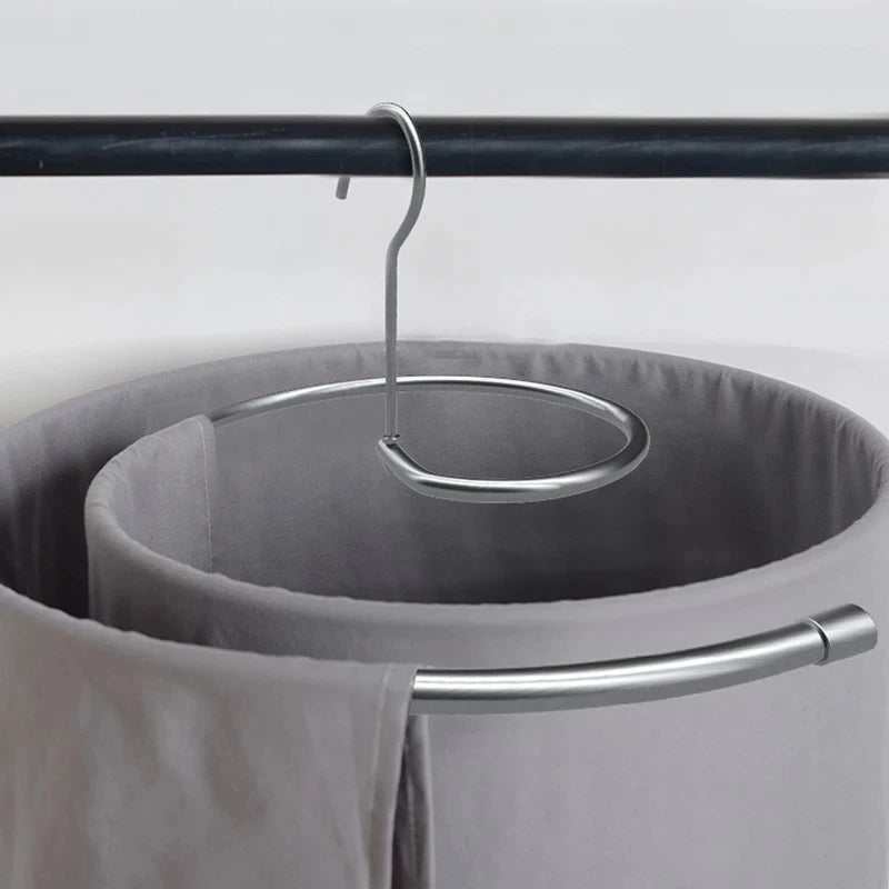 Petit étendoir à linge spirale rotatif draps et couettes balcon
