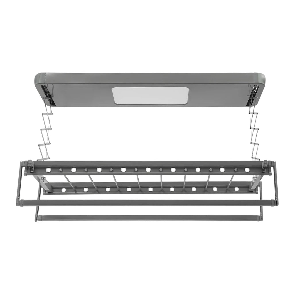 Étendoir plafond motorisé LED – descente télécommandé
