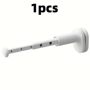 Étendoir balcon barre télescopique clipse ajustable 7 zones