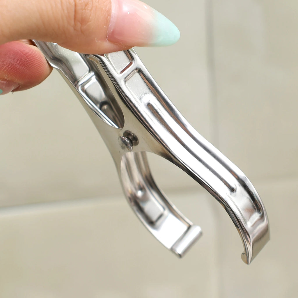 Pinces à linge inox grande taille — 5,5 cm, 9 cm ou 13 cm