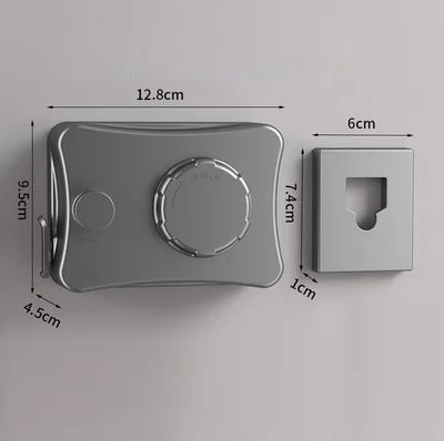 Corde à linge orientable murale – rétractable double fil