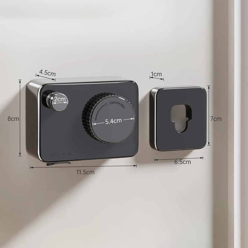 Corde à linge compacte murale – rétractable simple fil