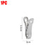 Pinces à linge inox grande taille — 5,5 cm, 9 cm ou 13 cm