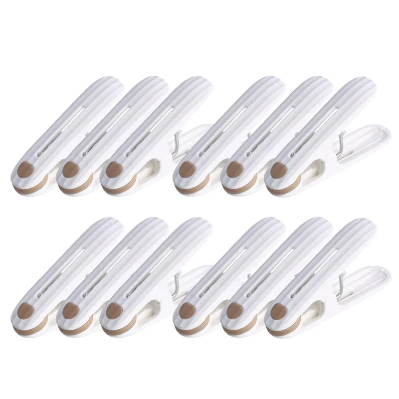 Pinces à linge plastique anti-marque — lot de 12