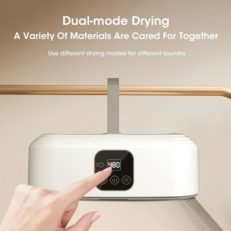 Étendoir chauffant UV housse – 600W minuterie et télécommande