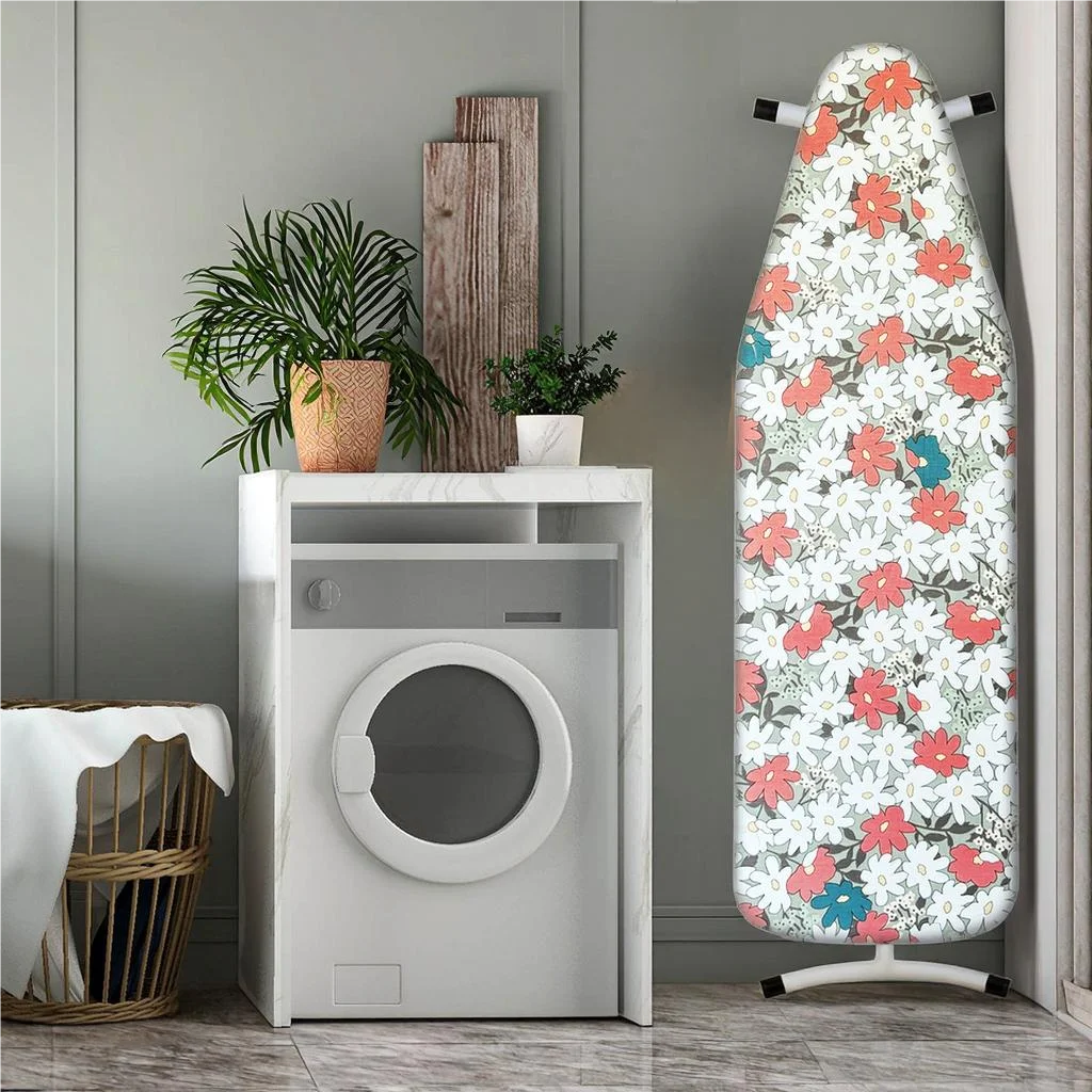 120x40,130x50,140x50 Ironing Board Cover Full Size Scorch Padding Cover,Heavy-Duty Thick Polyester Fabric,Laundry Room Accessory