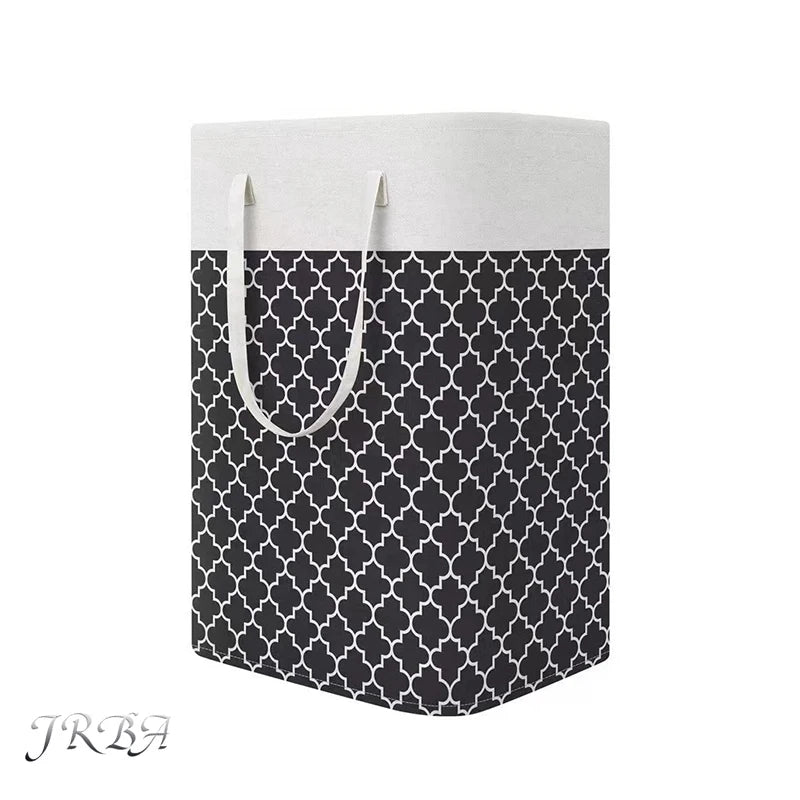 Panier à linge pliable 75L – polyester léger avec poignées