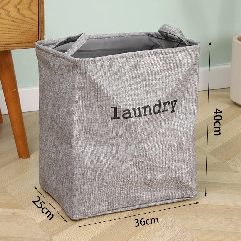 Panier à linge en jute naturel – pliable 4 coloris 38x35x25cm