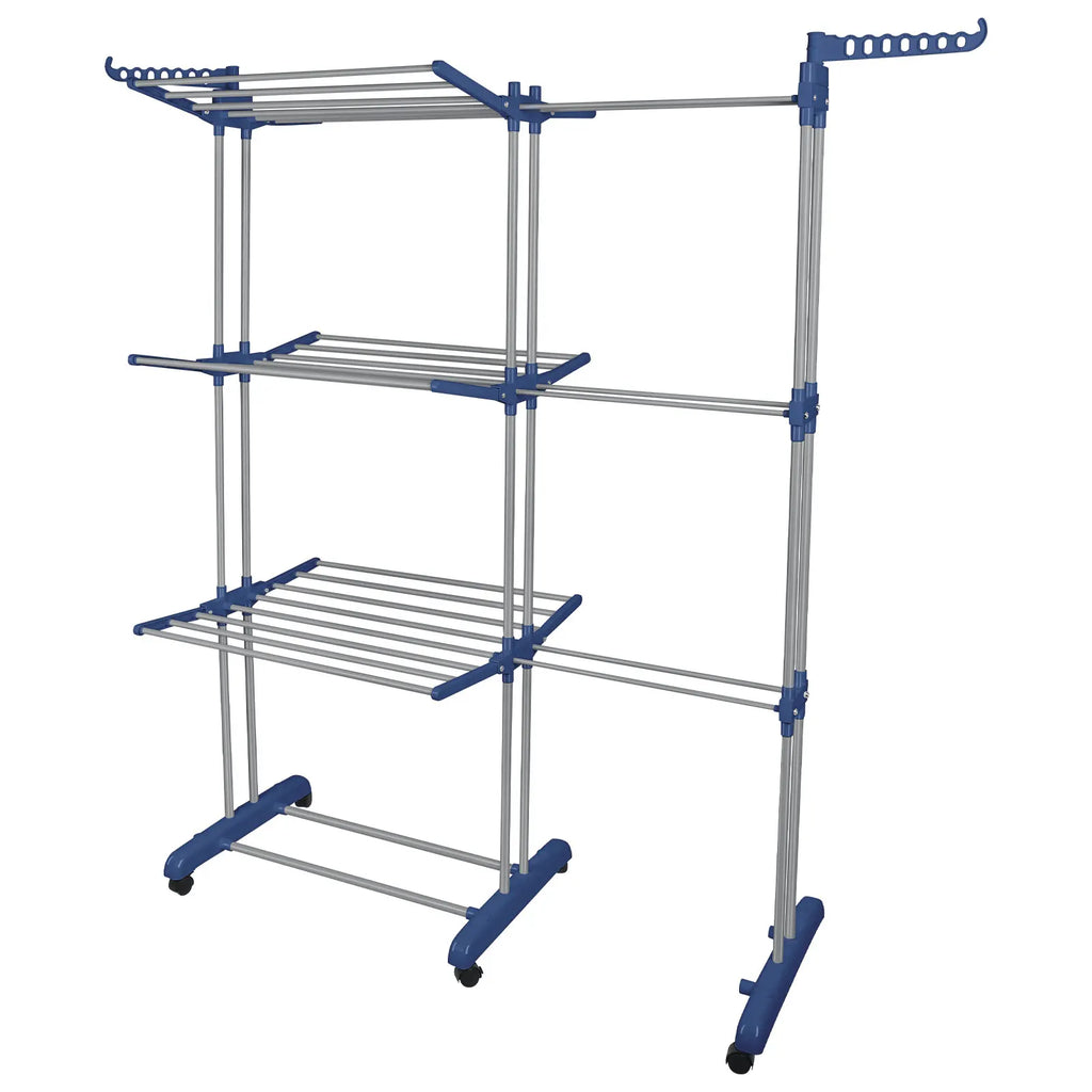 Étendoir tour extensible 4 niveaux – 75 à 142,5cm