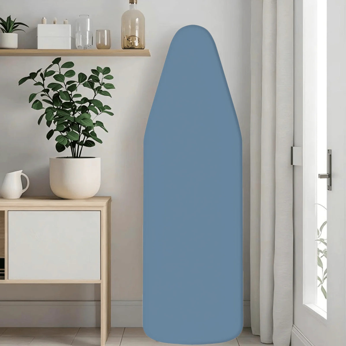 120x40 Ironing Board Cover, Heavy Duty Ironing Pad Covers With Hook And Loop Fastener Strap, Elastic Edges Easy Install