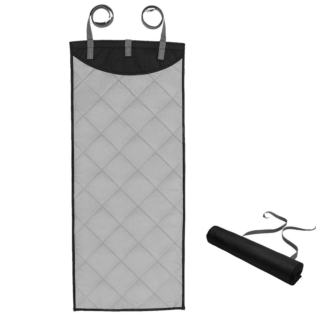 Over The Door Ironing Board Vertical Clothes Steamer Pad  Heat Resistant Clothing Care Pad for Handheld Steamer 45.27×18.89 inch