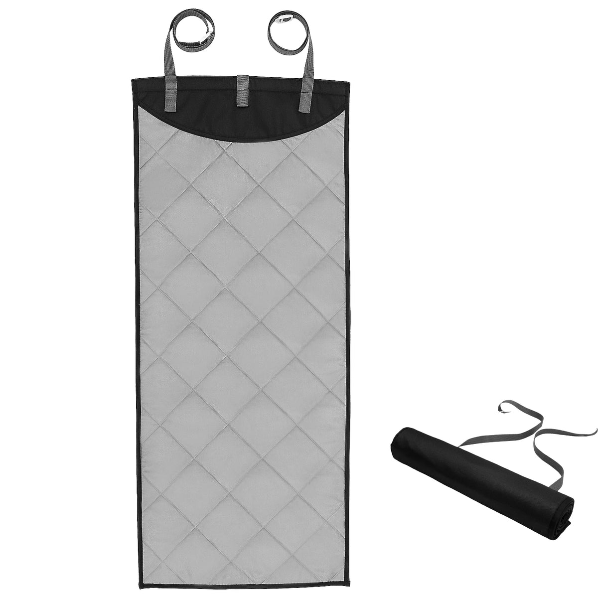 Over The Door Ironing Board Vertical Clothes Steamer Pad  Heat Resistant Clothing Care Pad for Handheld Steamer 45.27×18.89 inch