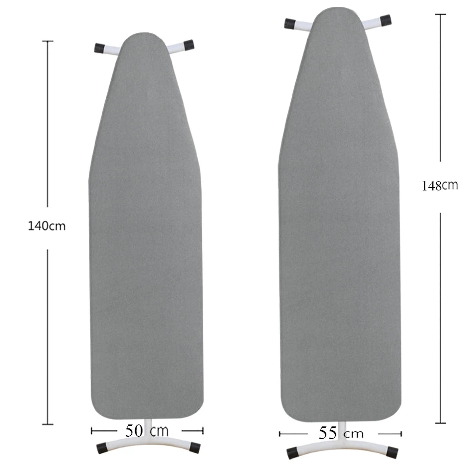 Housse table à repasser 140x50cm – coton résistant chaleur rembourré