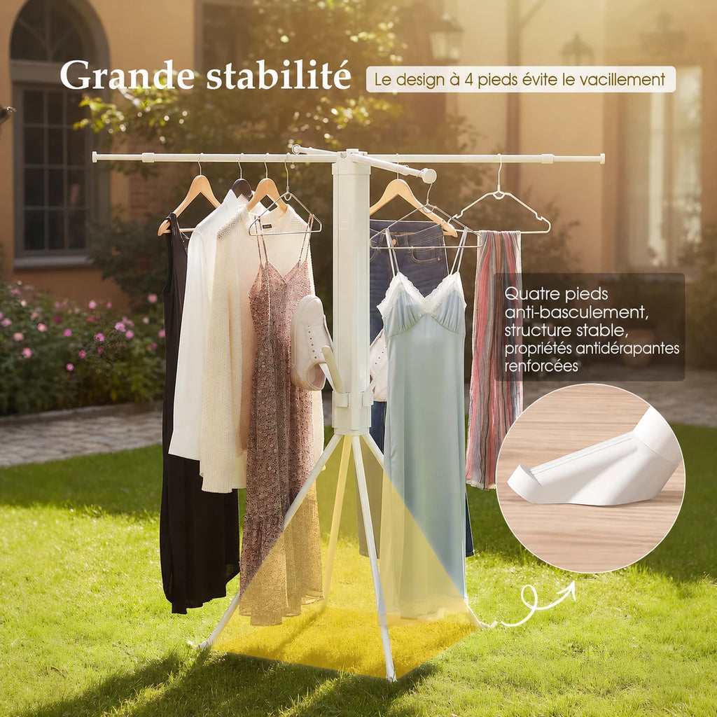Séchoir parapluie télescopique portable — vue 7