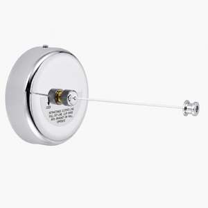 Corde à linge acier inoxydable – rétractable murale