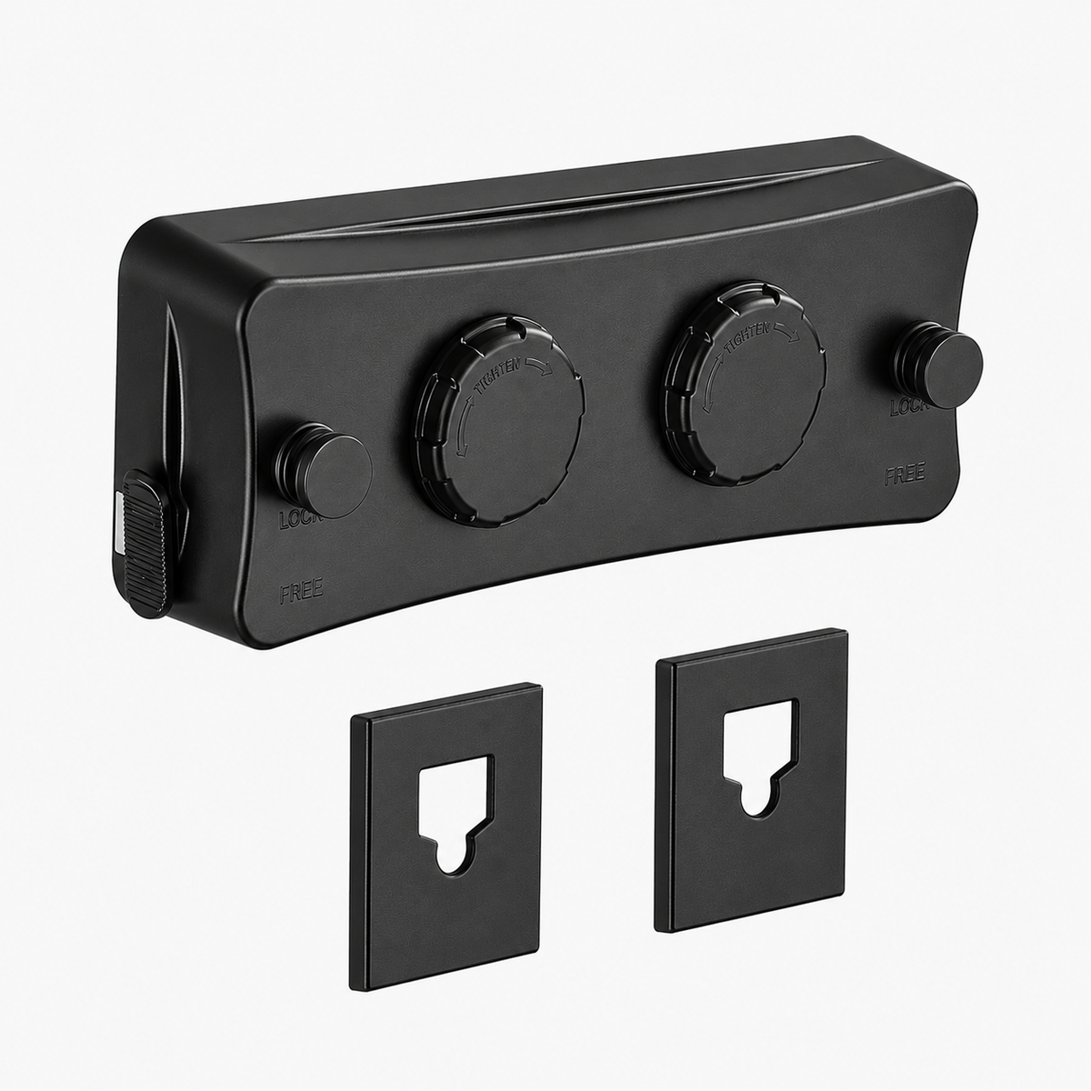 Corde à linge orientable murale – rétractable double fil