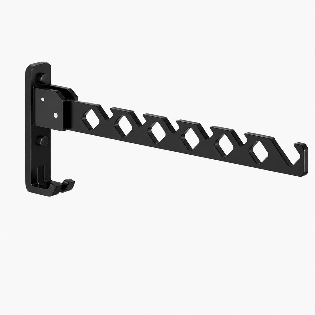 Étendoir mural porte-cintres pliable — vue 7