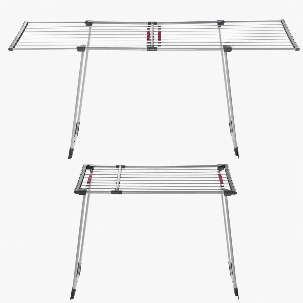 Étendoir pliable télescopique blanc — vue 4