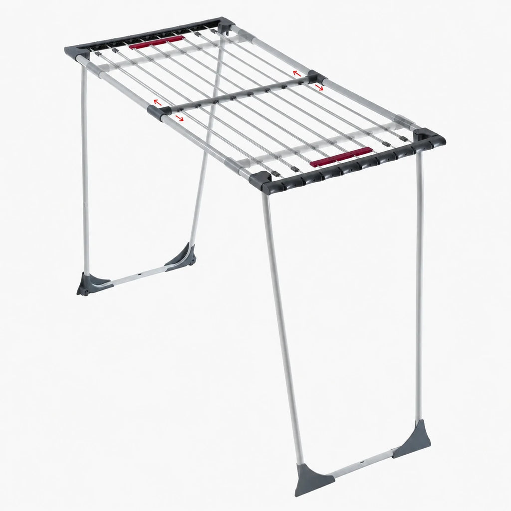 Étendoir pliable télescopique blanc — vue 5