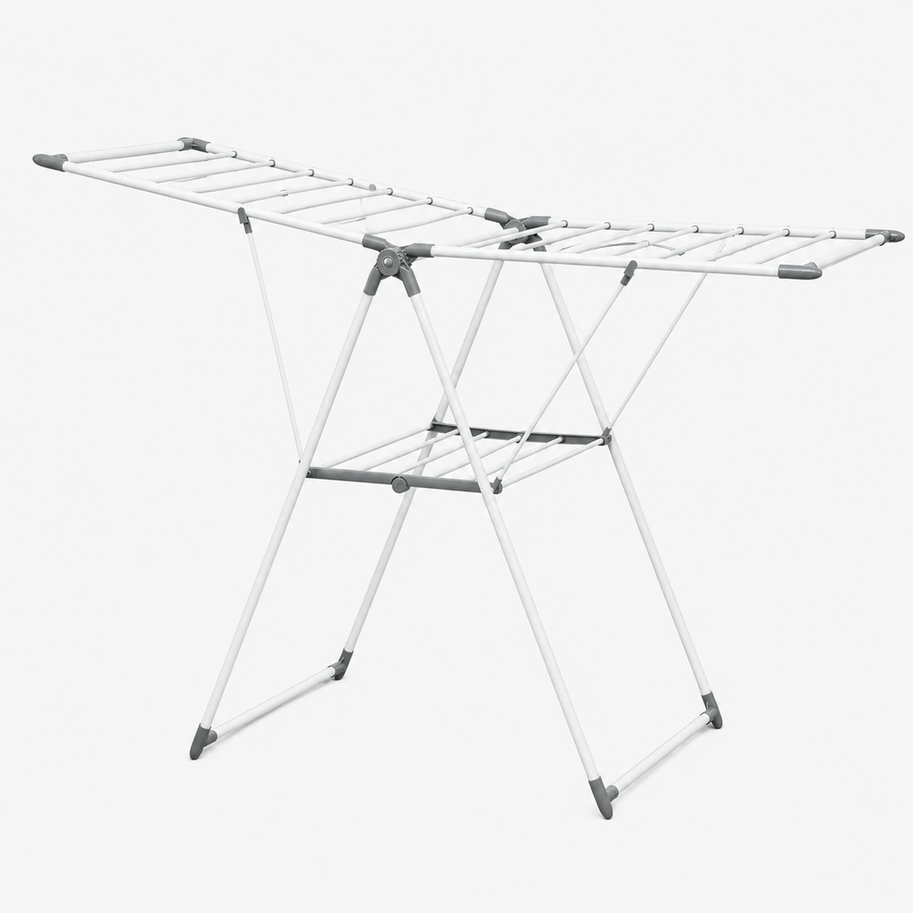 Étendoir à linge pliable – ailes réglables 4 positions