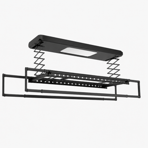Étendoir plafond motorisé LED – descente télécommandé