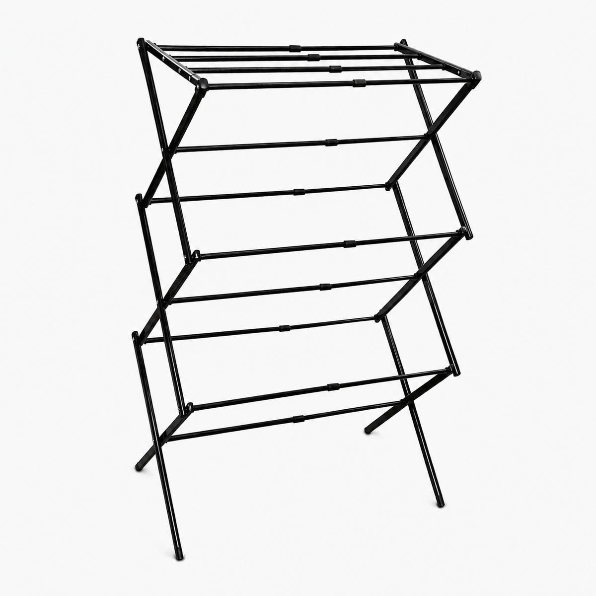 Étendoir tour accordéon 3 niveaux - déployable 11 barres
