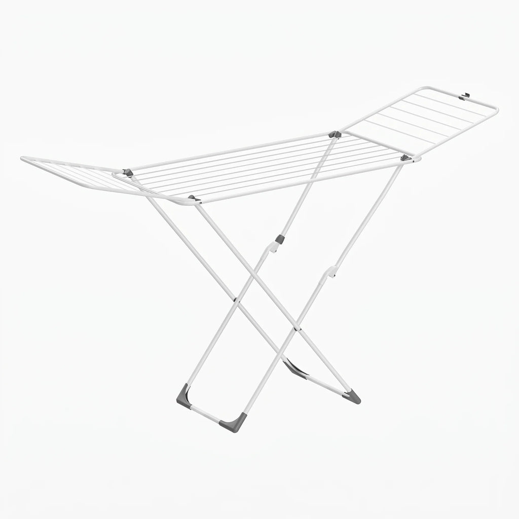 Étendoir à linge pliable grande capacité – 17 barres intérieur-extérieur